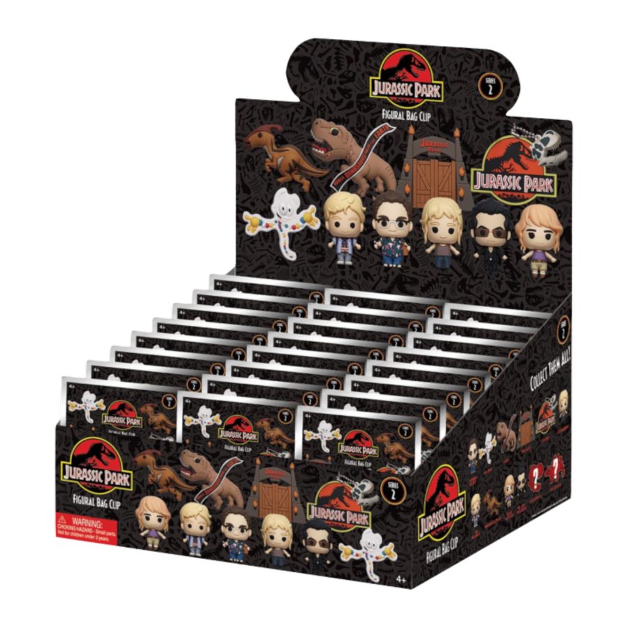 Jurassic Park - 3D PVC Bag Clips S02 Blind Bag - Good Games