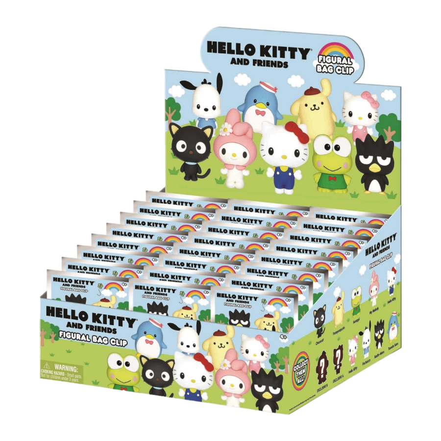 Hello Kitty - 3D PVC Bag Clips Series 1 Blind Bag