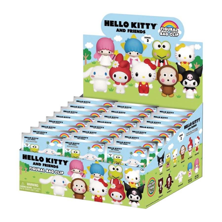 Hello Kitty - 3D PVC Bag Clips Series 2 Blind Bag - Good Games
