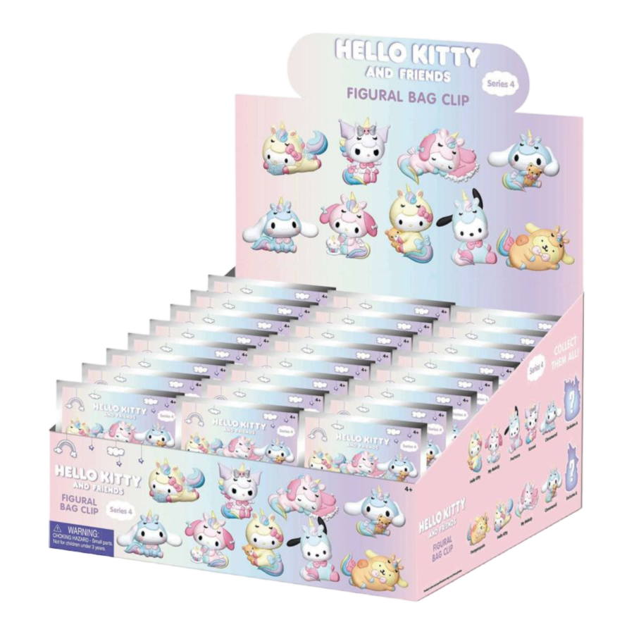 Hello Kitty - 3D Foam Bag Clips (Series 4) Blind Bags - Good Games
