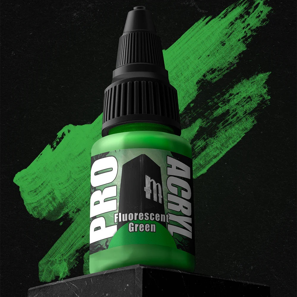 Monument Pro Acryl - Fluorescent Green 22ml - Good Games