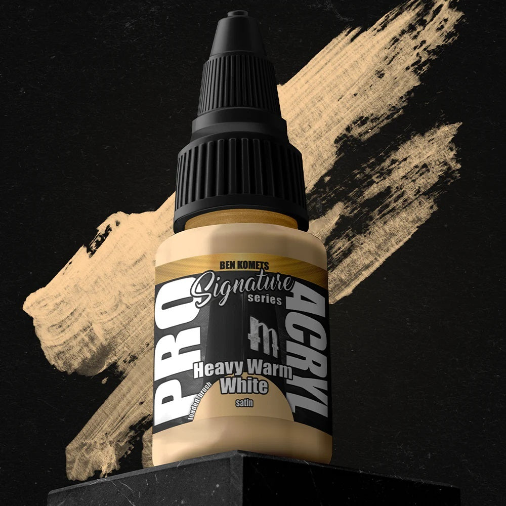 Monument Hobbies Signature Series - Ben Komets Heavy Warm White 22ml - Good Games