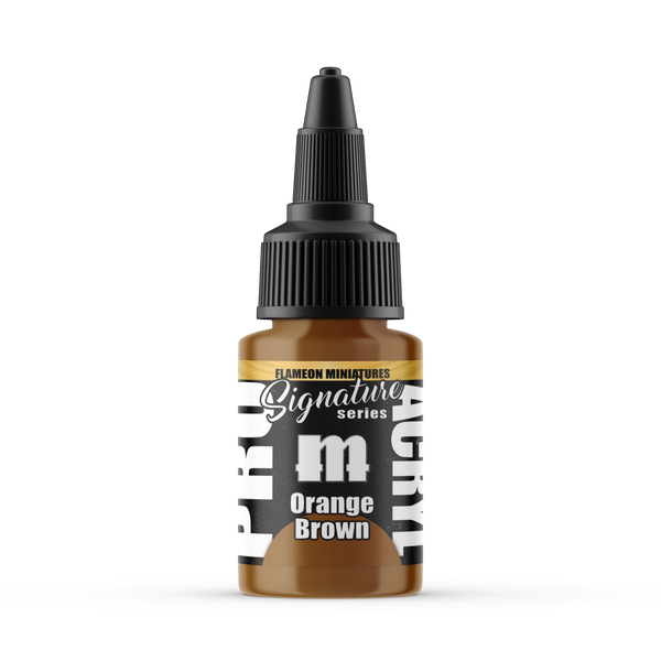 Monument Hobbies - Signature Series - Flameon - Orange Brown 22ml - Good Games