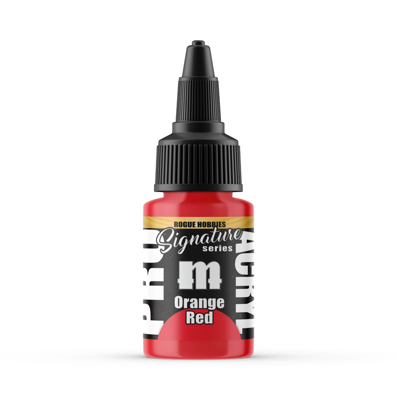 Monument Hobbies - Signature Series - Rogue Hobbies - Orange Red 22ml - Good Games