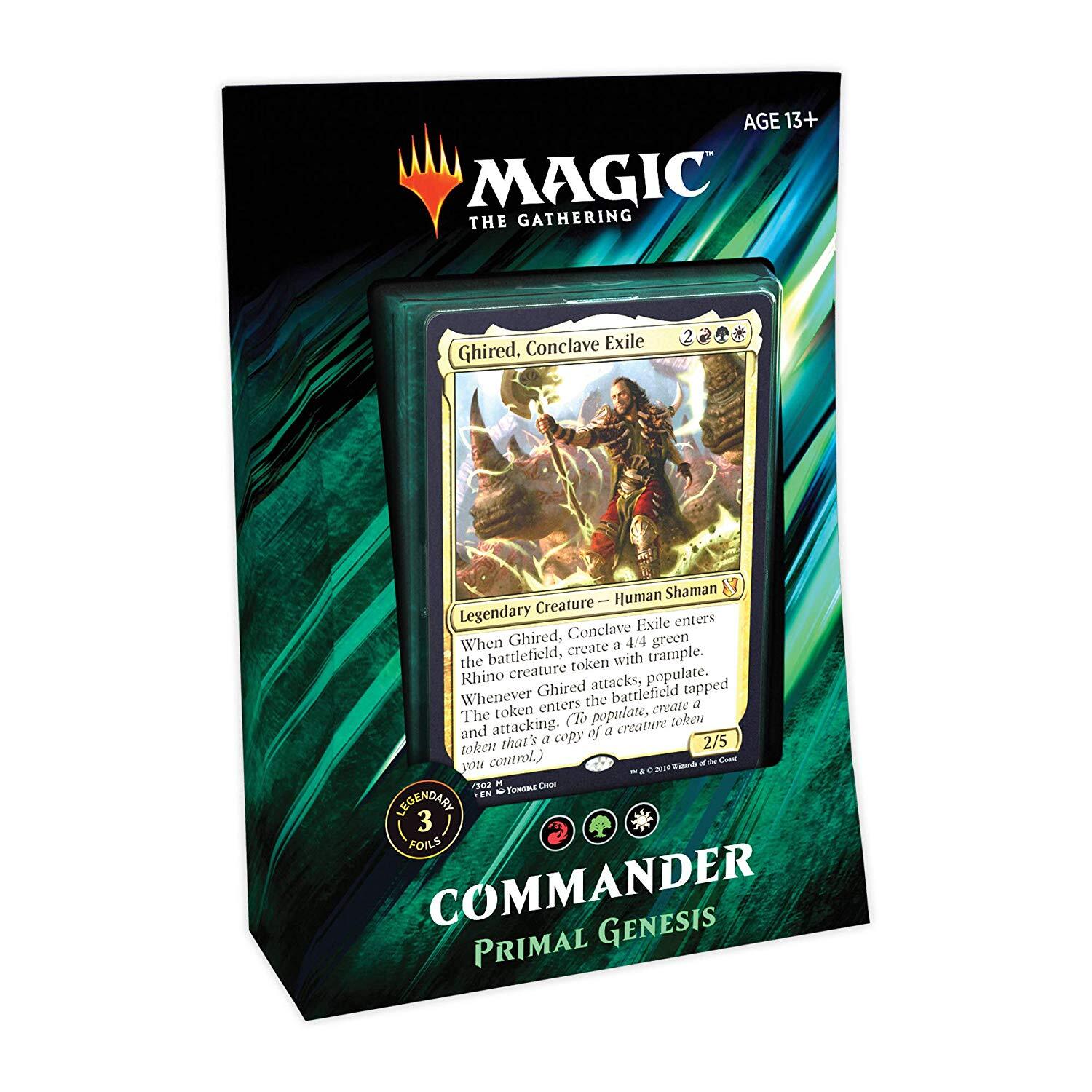 Magic: The Gathering - Commander 2019 Deck - Primal Genesis - Good Games