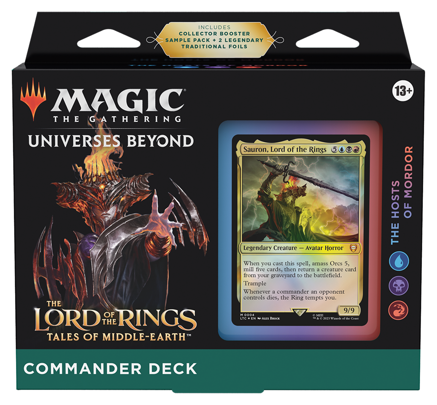 Magic: The Gathering - Lord of the Rings Commander Deck - Good Games