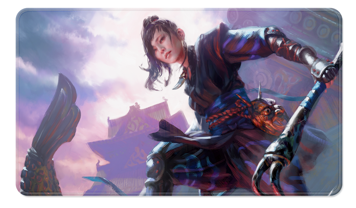 Ultrapro Yuriko Tiger Shadow playmat 2022