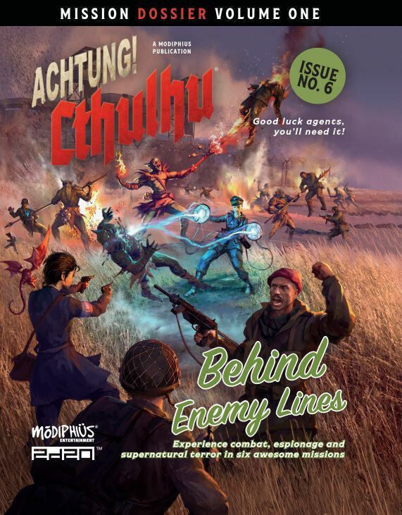 Achtung Cthulhu 2d20 Rpg - Mission Dossier 1 - Behind Enemy Lines