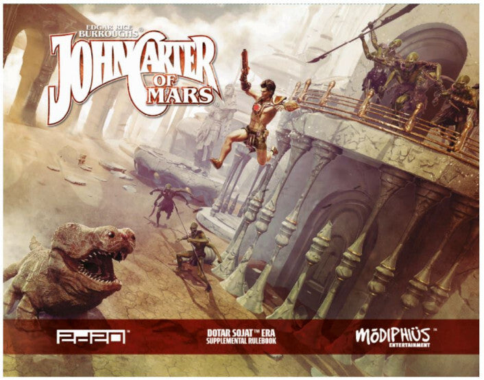 John Carter of Mars RPG Dotar Sojat Era Rulebook Supplement