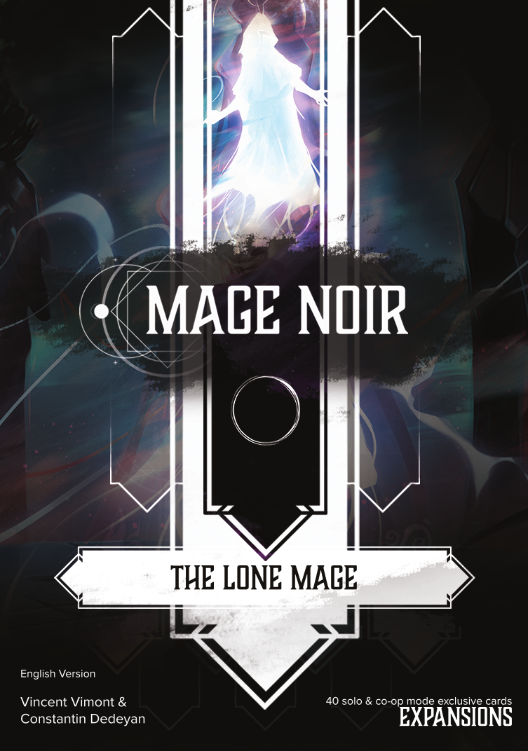 Mage Noir: The Lone Mage box front artwork
