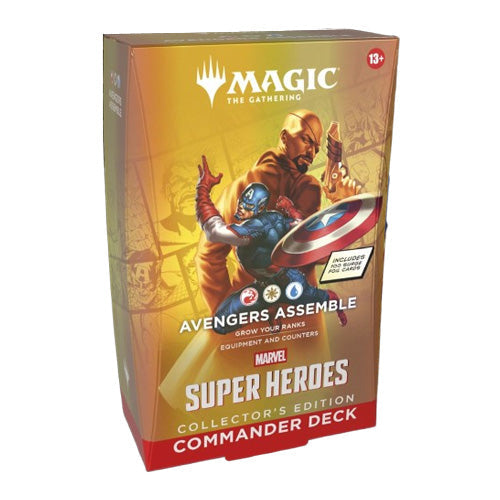 Magic: The Gathering - Marvel Super Heroes - Collector Commander Deck Display (Preorder)