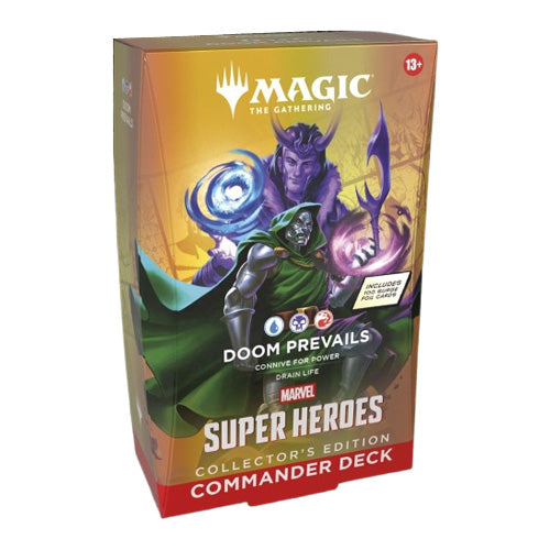 Magic: The Gathering - Marvel Super Heroes - Collector Commander Deck Display (Preorder)