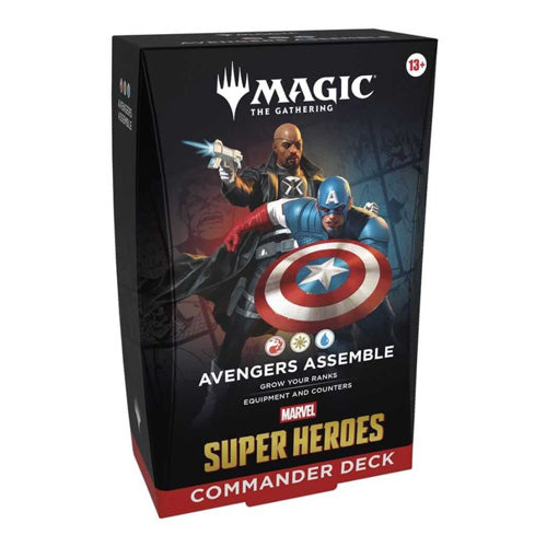 Magic: The Gathering - Marvel Super Heroes - Commander Deck Display (Preorder)