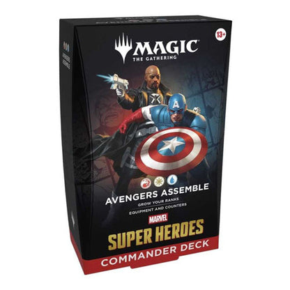 Magic: The Gathering - Marvel Super Heroes - Commander Deck Display (Preorder)