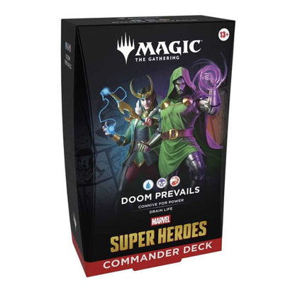 Magic: The Gathering - Marvel Super Heroes - Commander Deck Display (Preorder)
