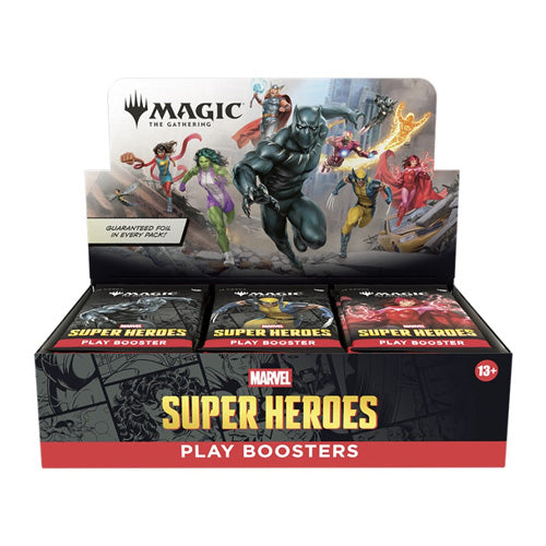 Magic: The Gathering - Marvel Super Heroes - Play Booster Box (Preorder)