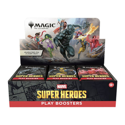 Magic: The Gathering - Marvel Super Heroes - Play Booster Box (Preorder)