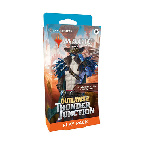 Magic The Gatherig Outlaws Of Thunder Junction Play Booster Multipack (3 Booster Packs Per Sleeve)
