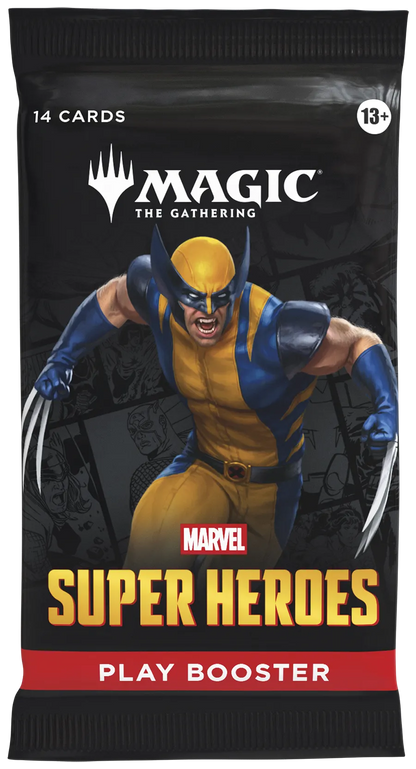 Magic: The Gathering - Marvel Super Heroes - Play Booster Pack (Preorder)