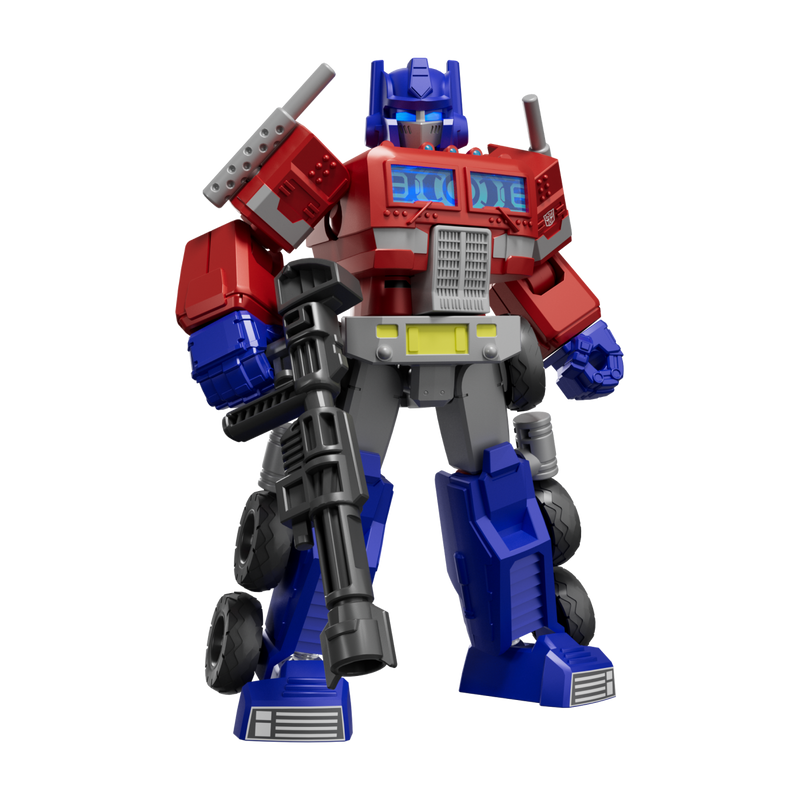 Optimus Prime Generations Legacy Evolution figure holding a gun