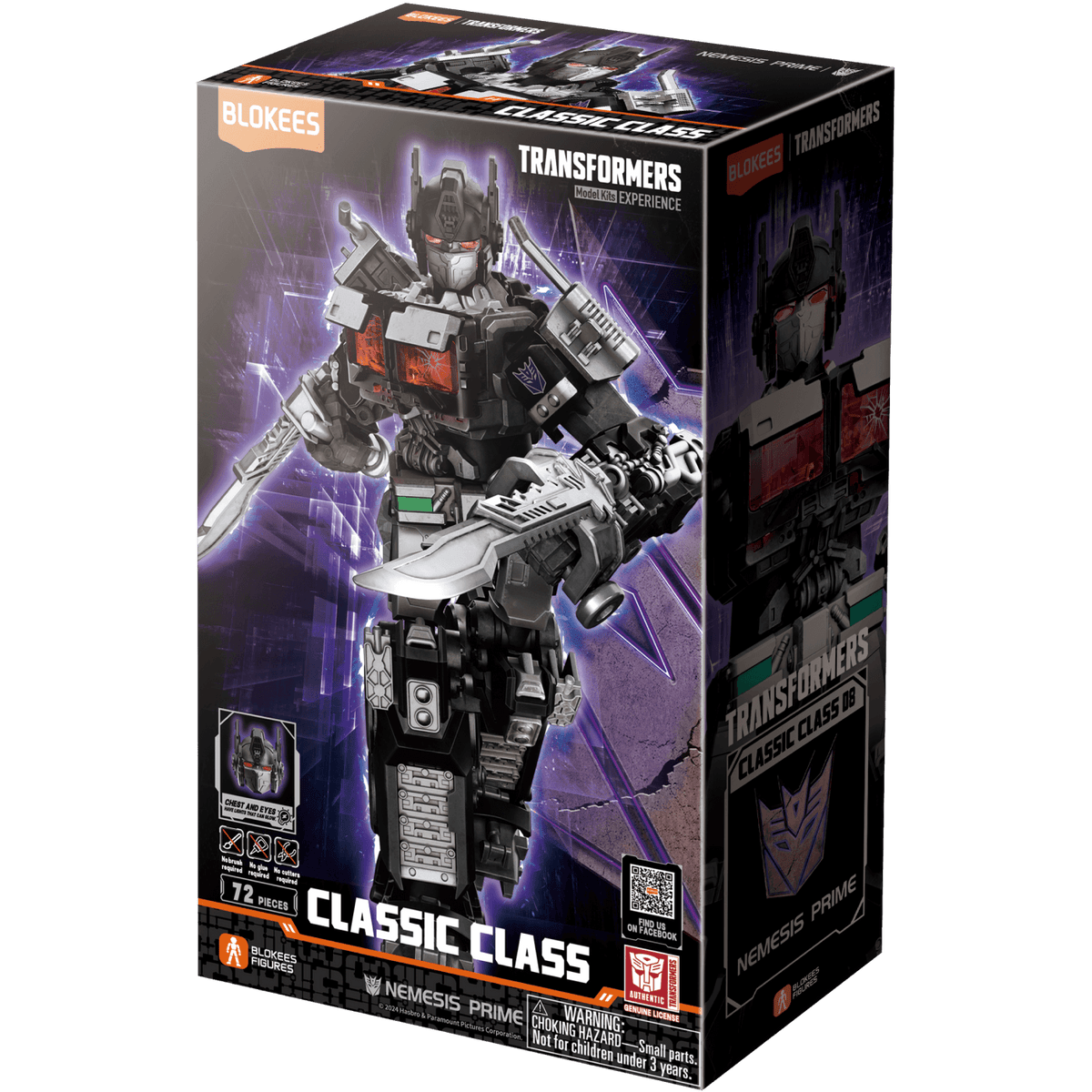 Blokees - Transformers - Model Kit - Nemesis Prime (Classic Class 08) - Good Games