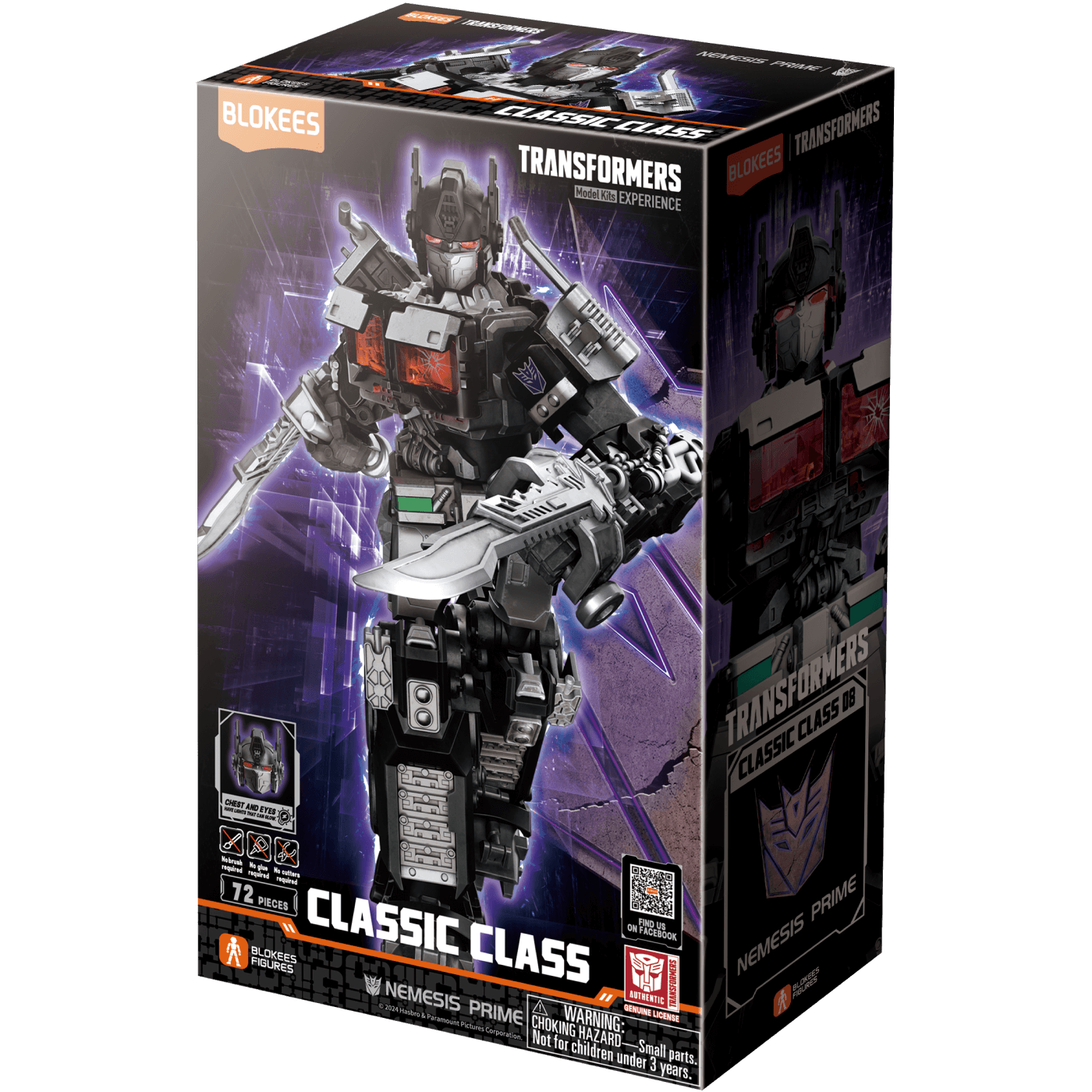 Blokees - Transformers - Model Kit - Nemesis Prime (Classic Class 08) - Good Games