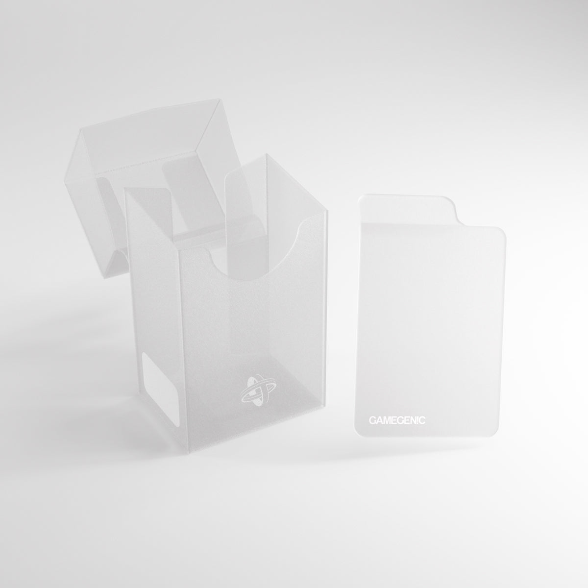 Open Clear Card Holder showcasing card compartment