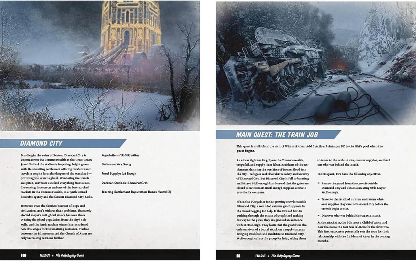 Modiphius Entertainment Fallout RPG Winter of Atom Sourcebook - Good Games