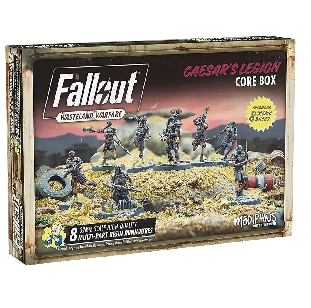 Modiphius Entertainment Fallout Wasteland Warfare Caesar’s Legion Core Box (MUH052148) - Good Games