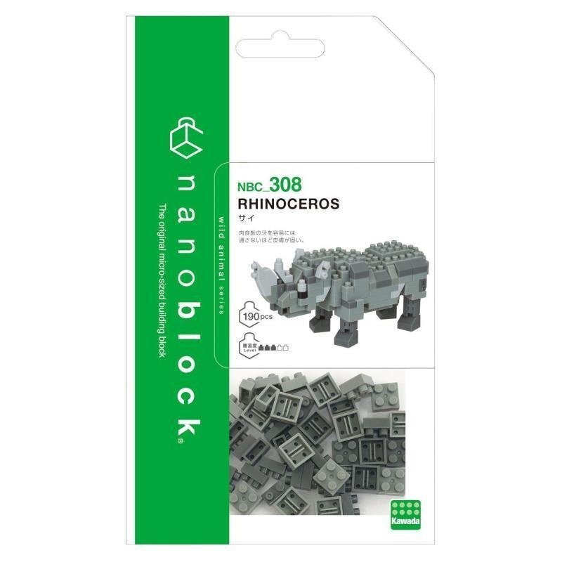 Nanoblocks - Rhinoceros - Good Games