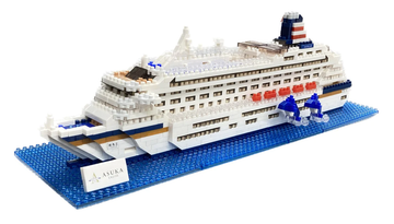 Nanoblocks DX M.S. ASUKA II CRUISE SHIP