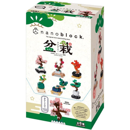 Nanoblock Mini Nano Bonsai - Box of 6 - Good Games