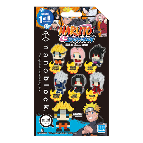 Nanoblocks - Mininano Naruto Vol.1 (6 designs) - Good Games