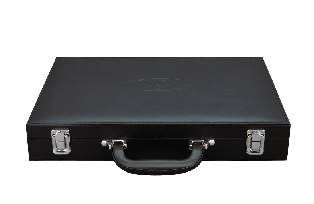 Dal Rossi Hong Kong Style (large tiles) Mahjong Set PU leather NEW CASE - Good Games