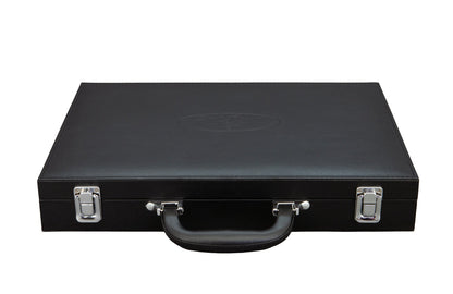 Dal Rossi Hong Kong Style (large tiles) Mahjong Set PU leather NEW CASE - Good Games