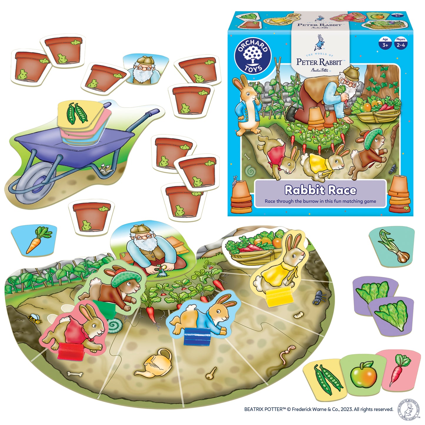 Orchard Toys - Peter Rabbit Rabbit Race