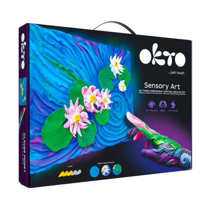 Sensory Art Creative Set Water Lilies 30 cm x 40 cm - Good Games