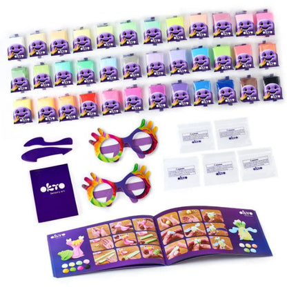Sensory Art: 36 Colors Air Clay Creativity Set - Good Games