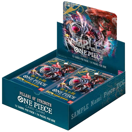 One Piece Card Game - Pillars of Strength (OP-03) Booster Box