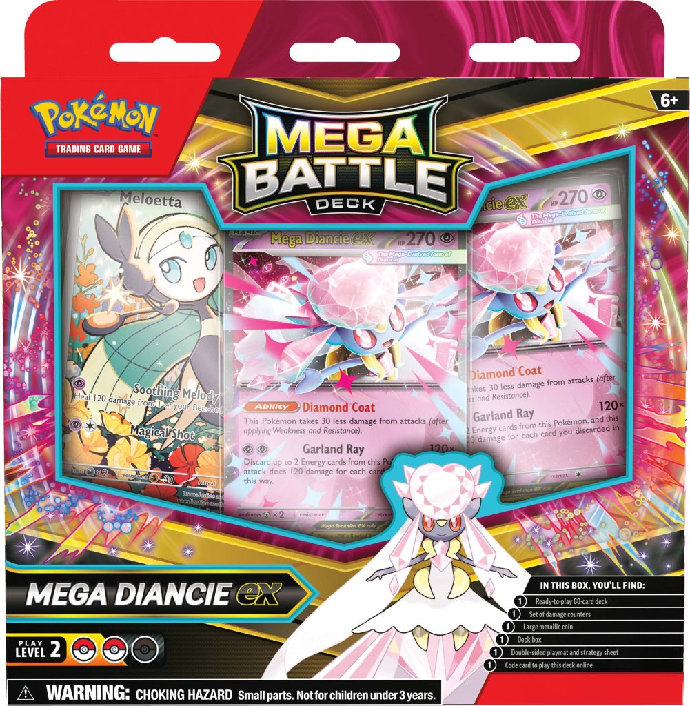 Pokémon TCG: Mega Battle Deck—Mega Diancie ex (Preorder)