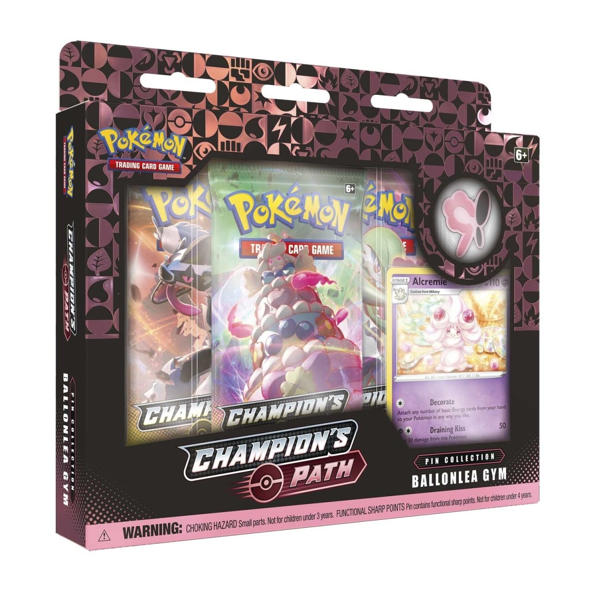 Pokemon TCG - Sword and Shield - Champions Path - Pin Collection - Ballonlea Gym