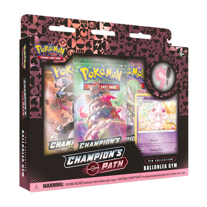 Pokemon TCG - Sword and Shield - Champions Path - Pin Collection - Ballonlea Gym