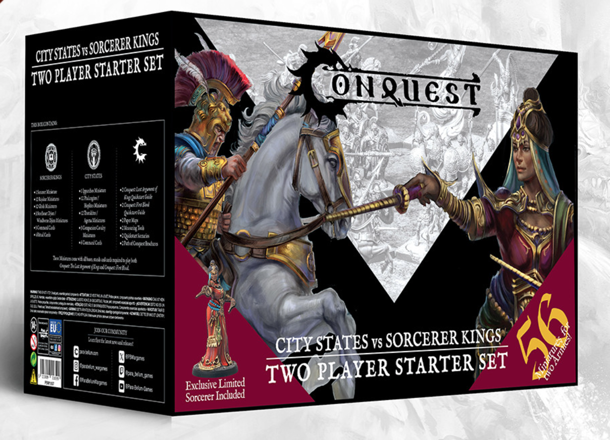 Conquest - Conquest Two Player Starter Set - Sorcerer Kings vs City States - Good Games