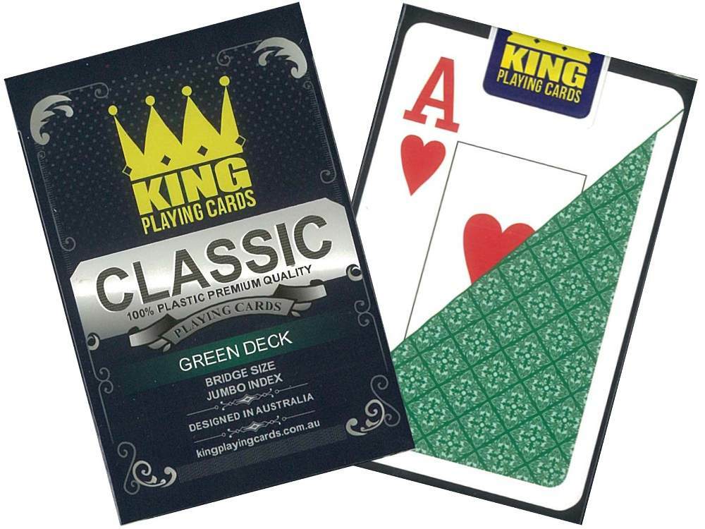 Classic Bridge 100% Plastic Green - Good Games