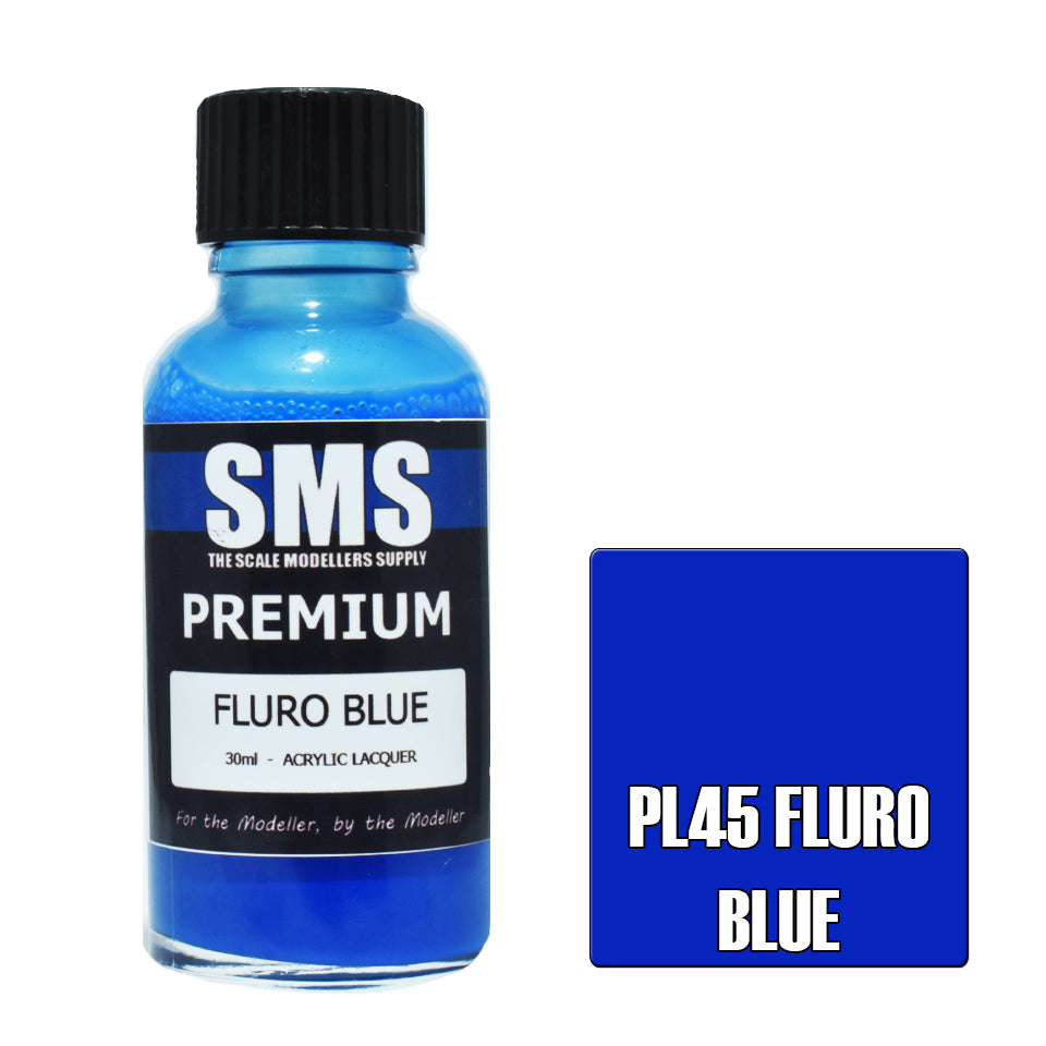 Premium Fluro Blue 30ml - Good Games