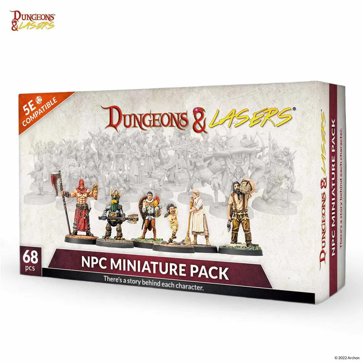 NPC Miniatures Pack - Dungeons and Lasers - Good Games