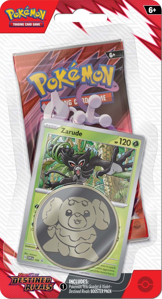 Pokemon TCG Scarlet &amp; Violet Destined Rivals Checklane Blister