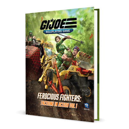 Renegade Game Studios G.I. Joe RPG Ferocious Fighters: Factions in Action Vol. 1 Sourcebook - Good Games
