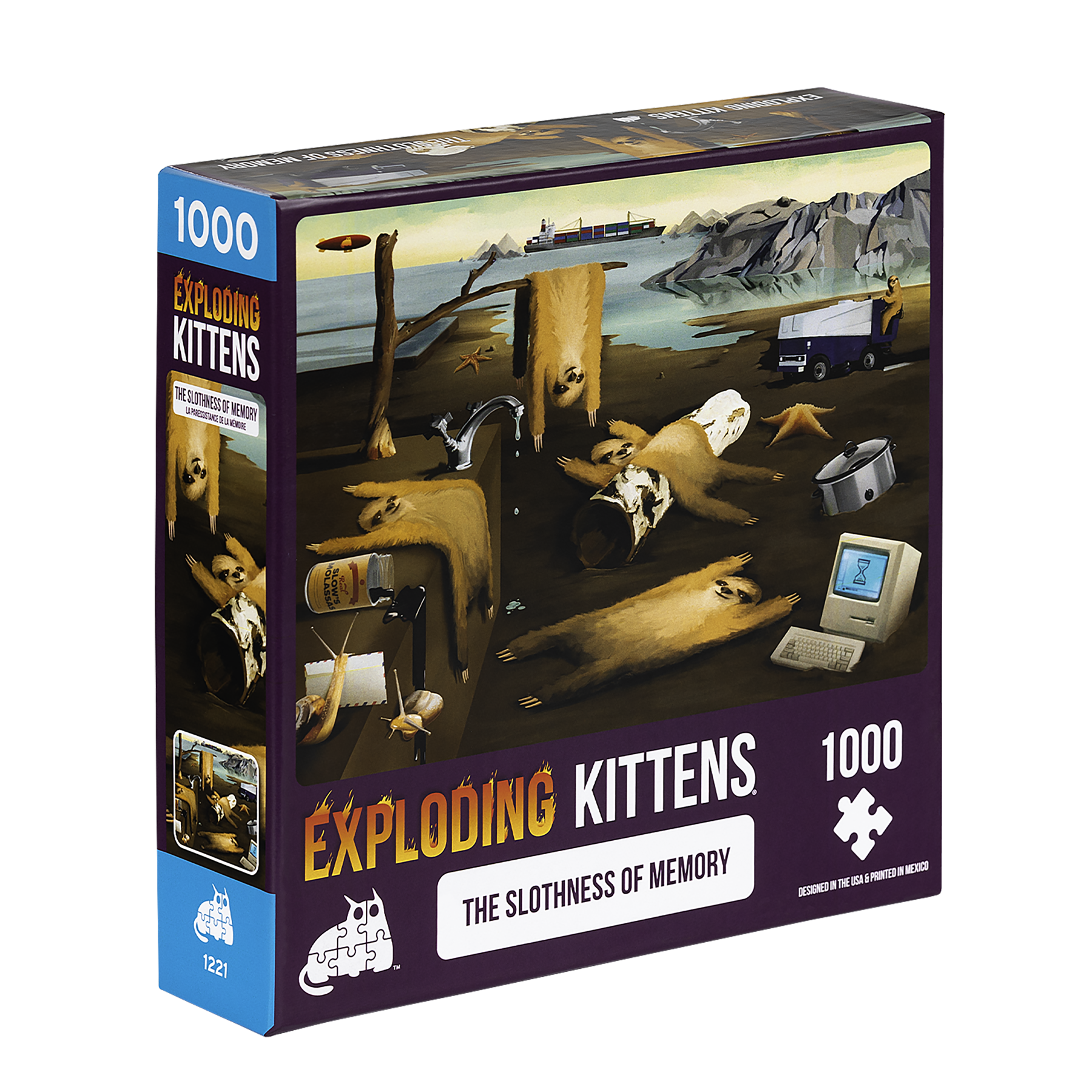 Exploding Kittens Slothness of Memory - 1000 piece Jigsaw - Good Games