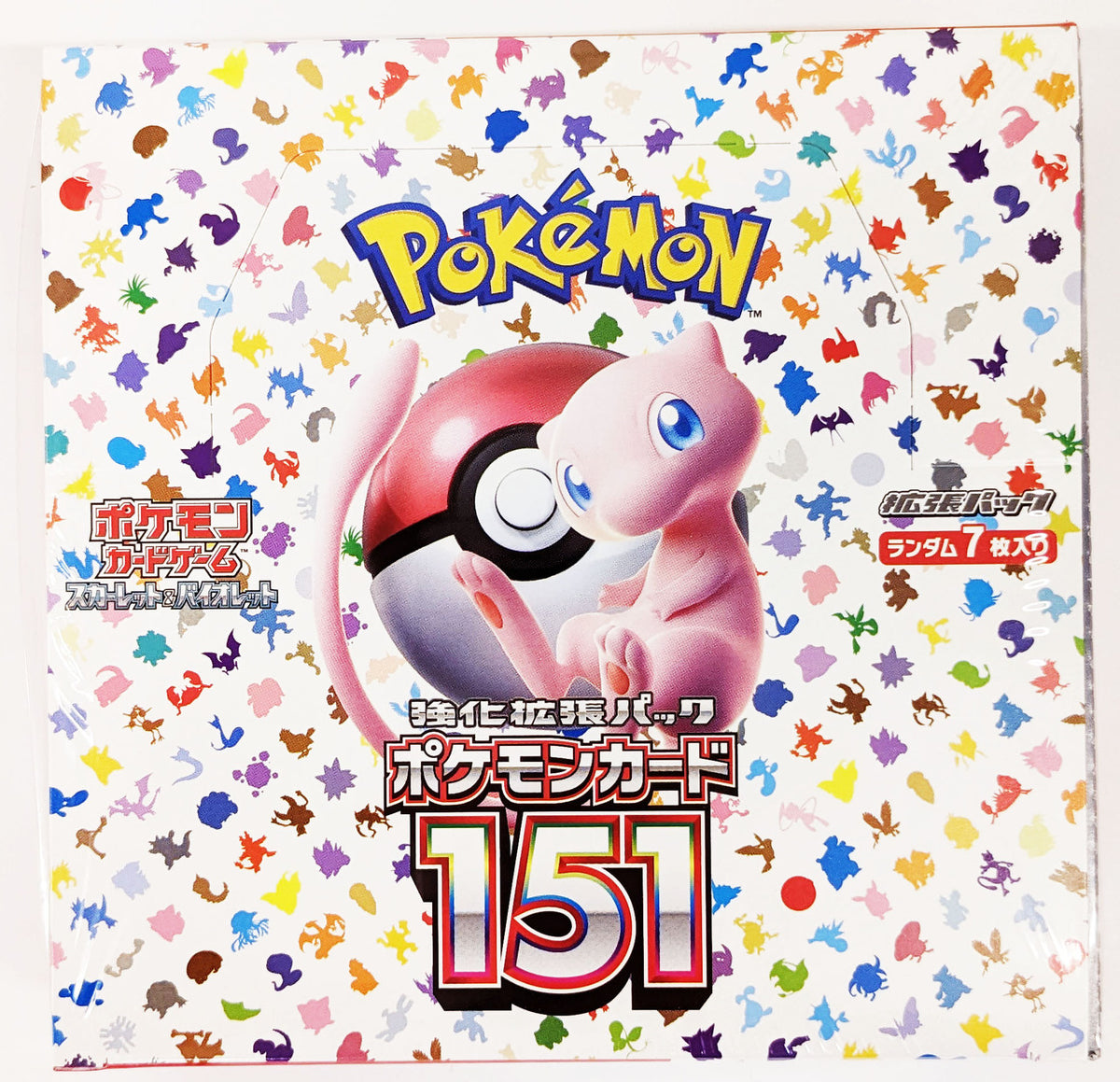 Pokemon 151 Sealed Booster Box Japanese